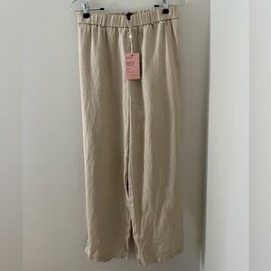 Quince linen pants new with tags